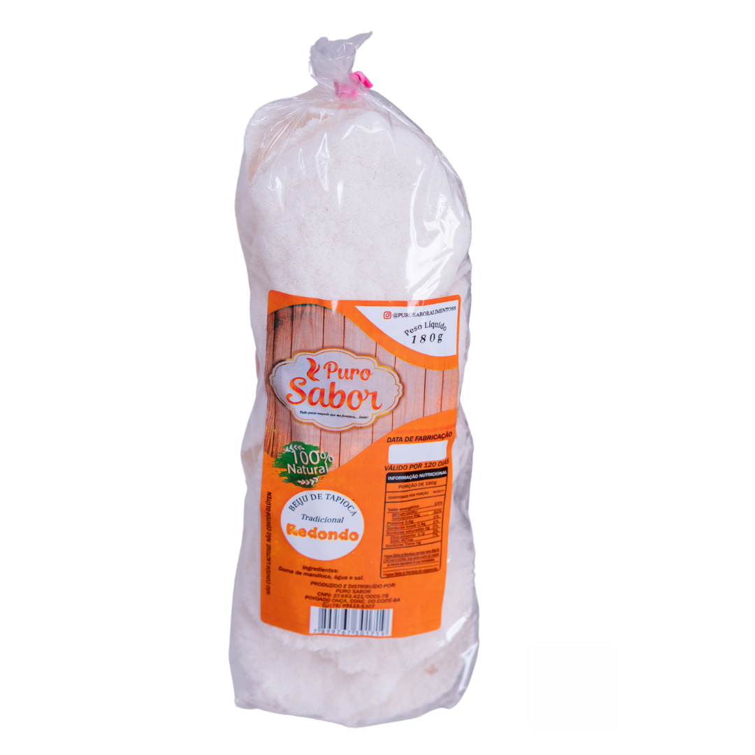 BEIJU DE TAPIOCA TRADICIONAL REDONDO